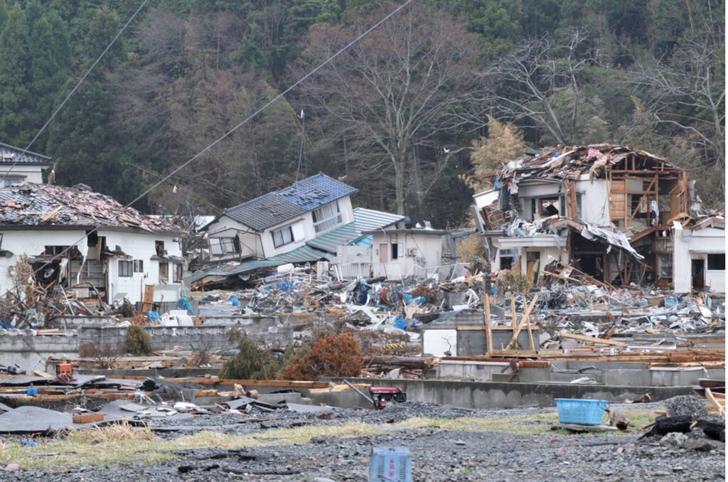 東日本大震災の被災地