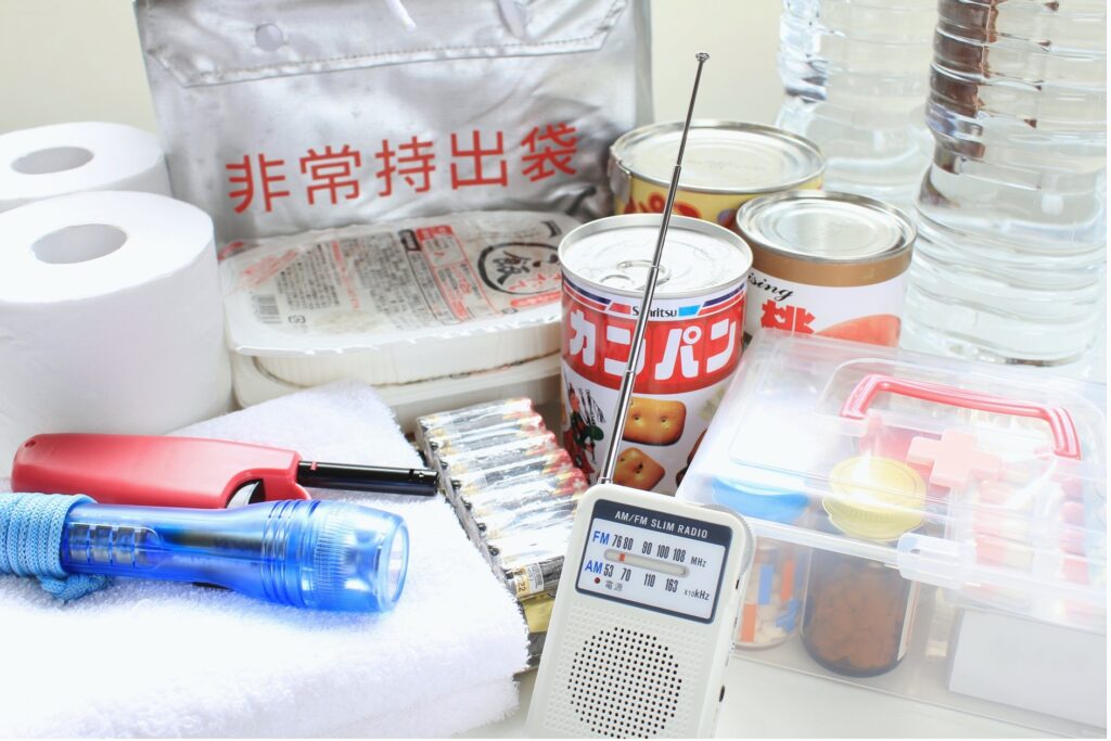 防災用の備蓄品