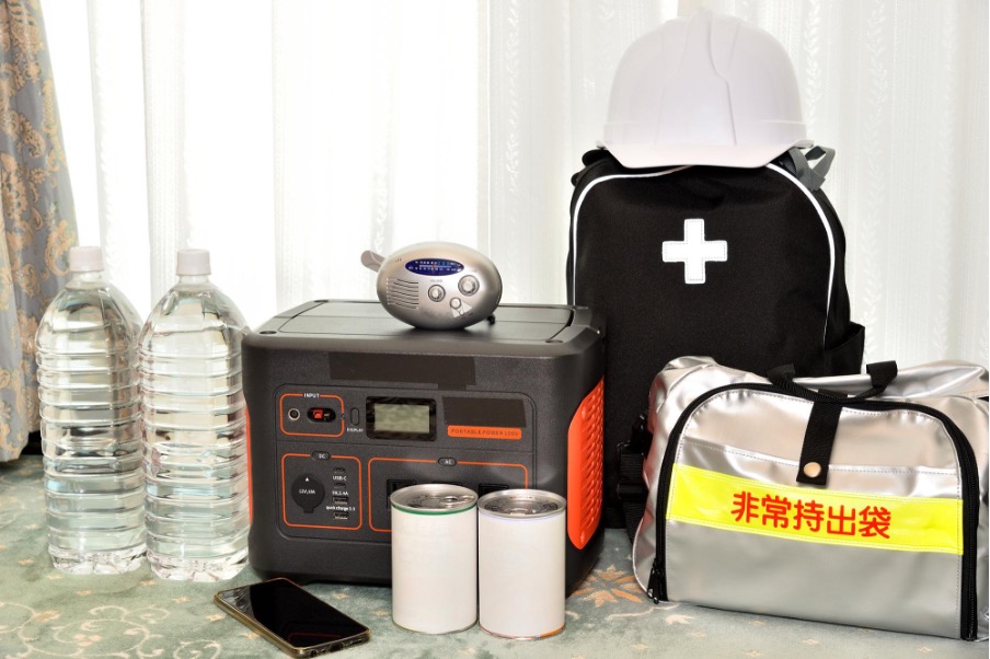 家庭用発電機と非常用品